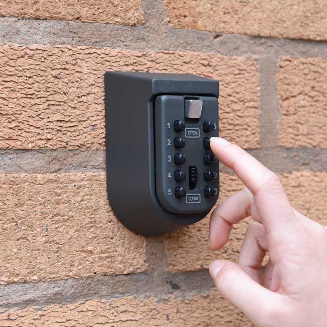 Outside Security Key Safe (black) | Easylife