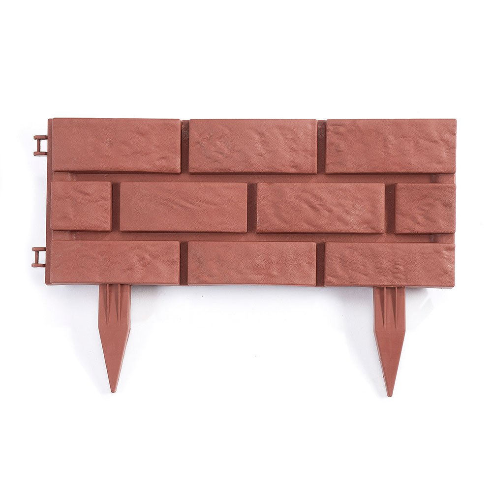 Brick Effect Garden Edging (Pack of 4) Positive Health