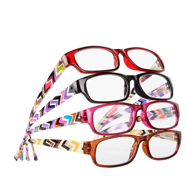 Easylife Fashion Reader Glasses 1.5X, Size Set of 4