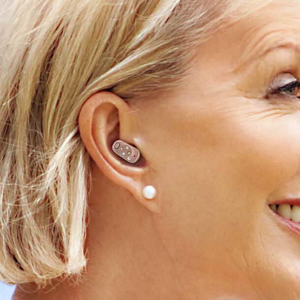 Easylife Rechargeable Hearing Aid Pair in White