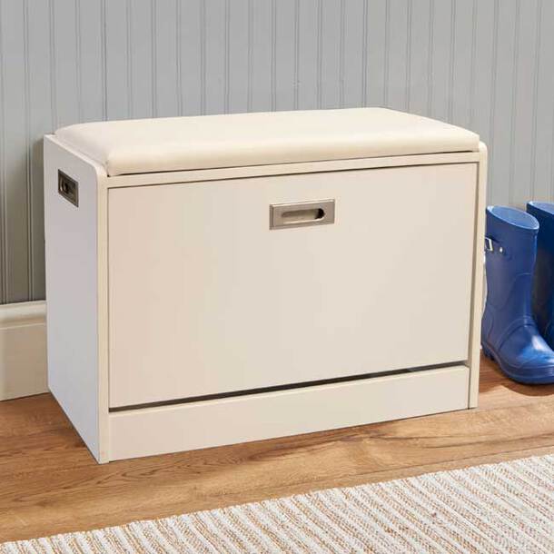 Deluxe Shoe Ottoman Bench Easylife