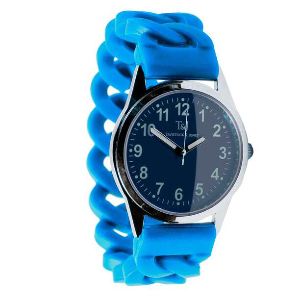 Easylife Easy-To-Read Stretch Band Watch in Blue | Christmas Gifts