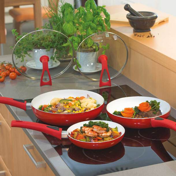 Image of Duo 2 Magic Premium Frying Pans, Size Set of 3