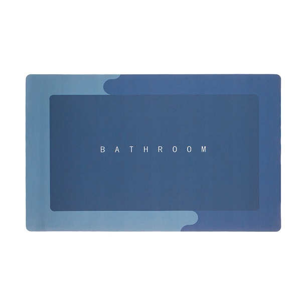 Easylife Diatom Mud Non-Slip Absorb Mat 60Cm in Blue, Size 40x